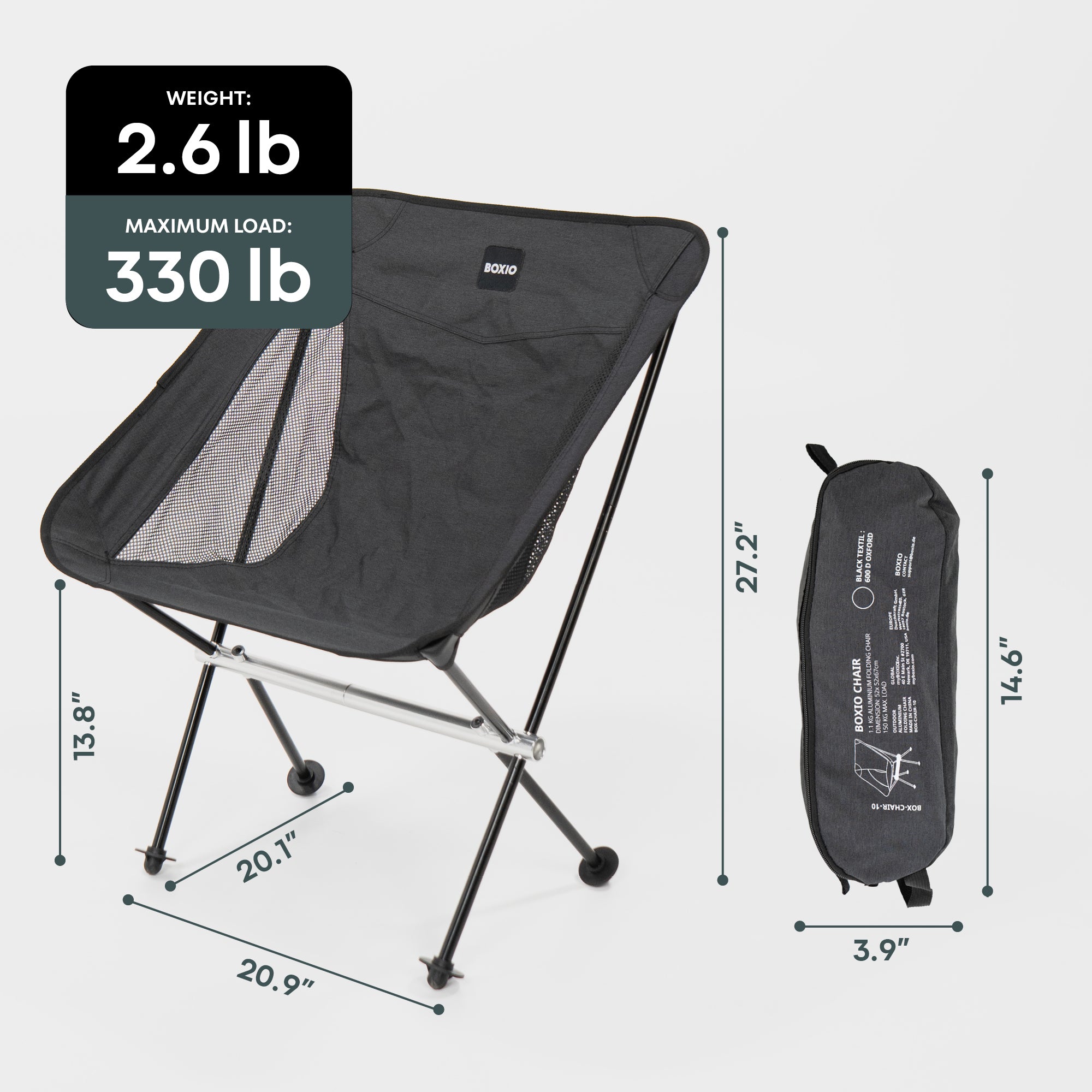 BOXIO CAMPFIRE I Portable Campfire Bundle