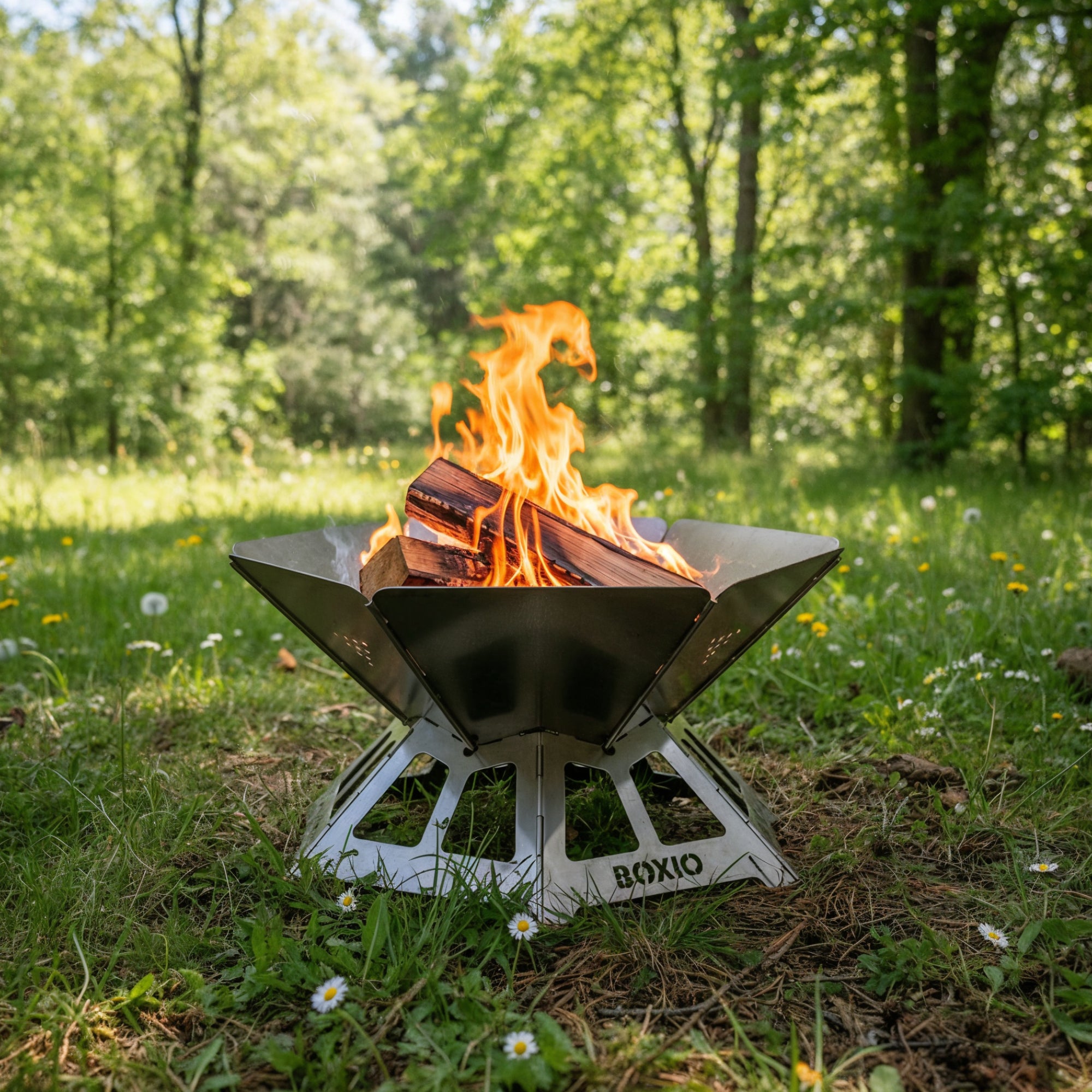 BOXIO CAMPFIRE I Portable Campfire Bundle