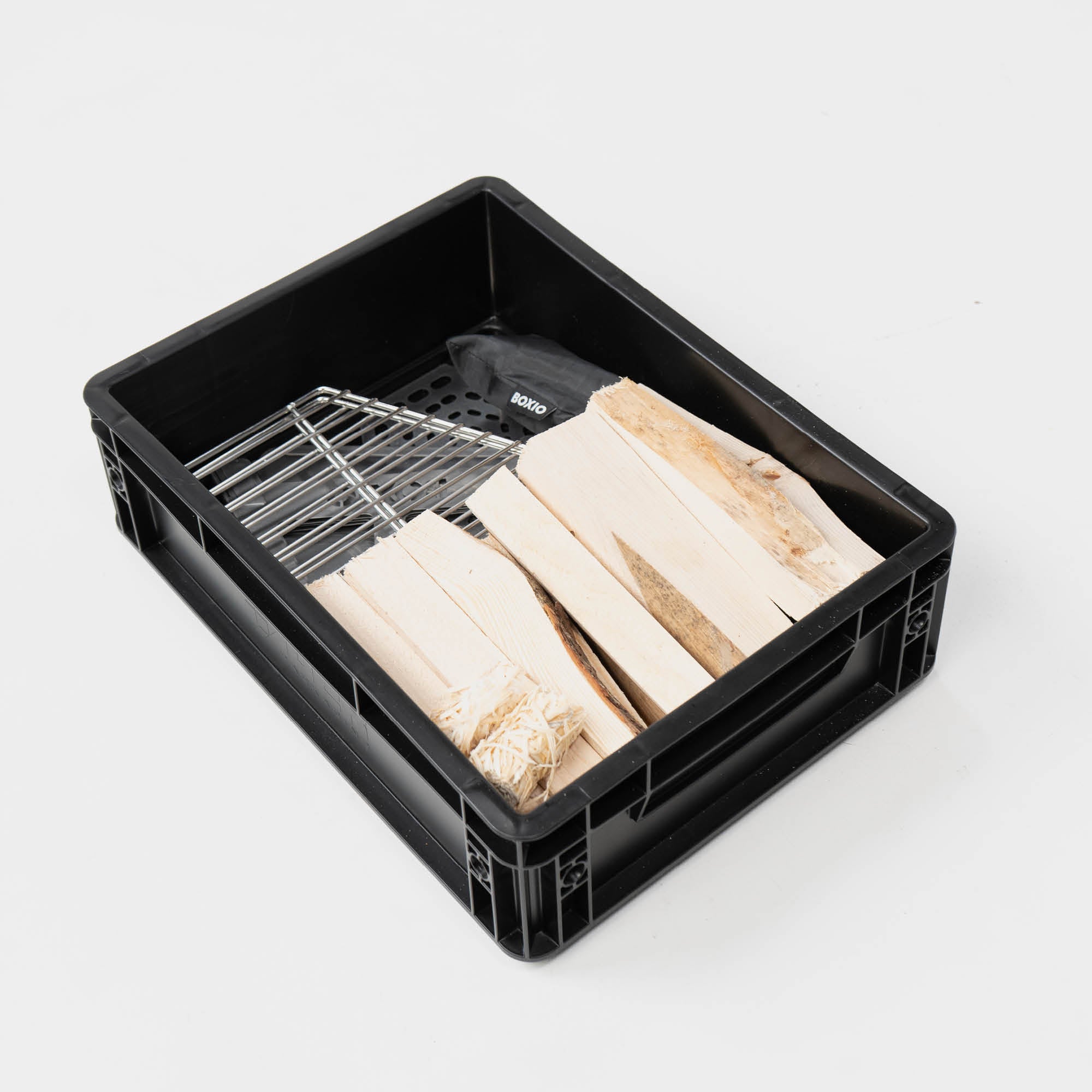 BOXIO FIRE BUNDLE | Portable Campfire + Tripod in Eurobox
