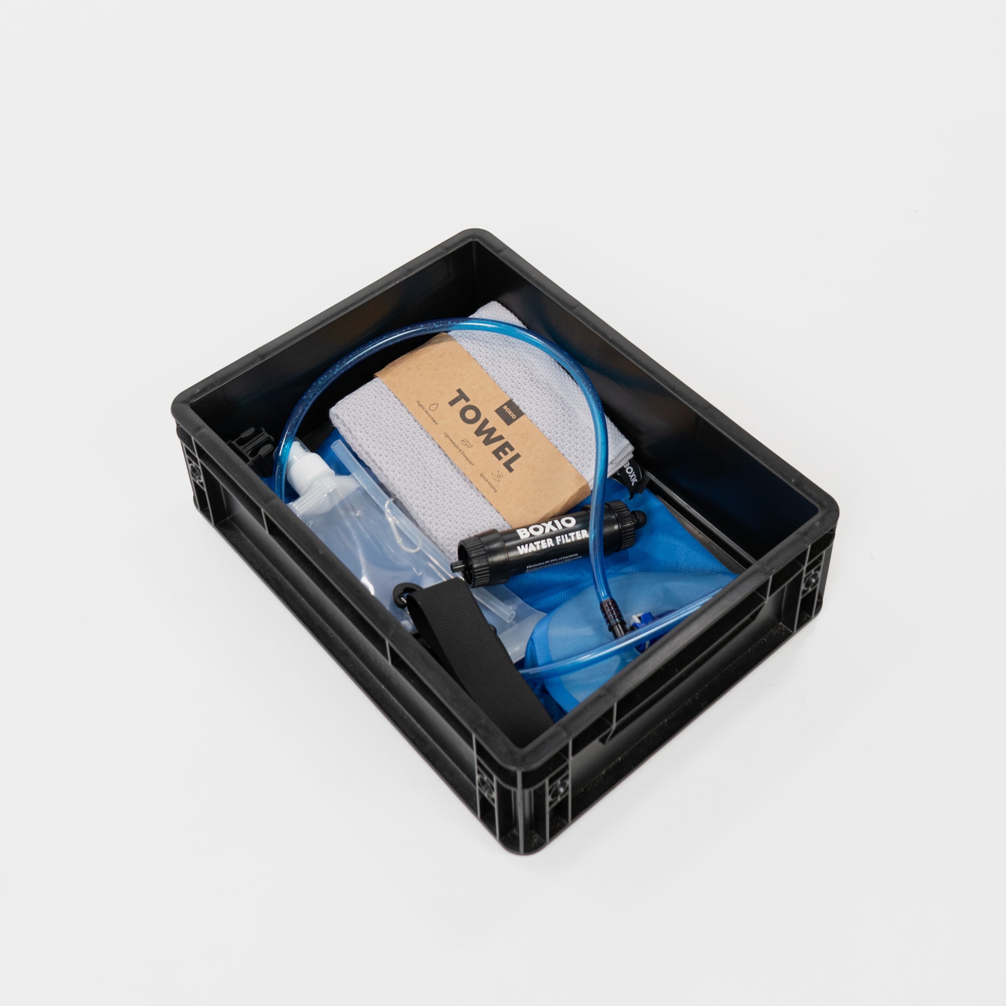 BOXIO WASH MAX + I Camping sink with water filter system