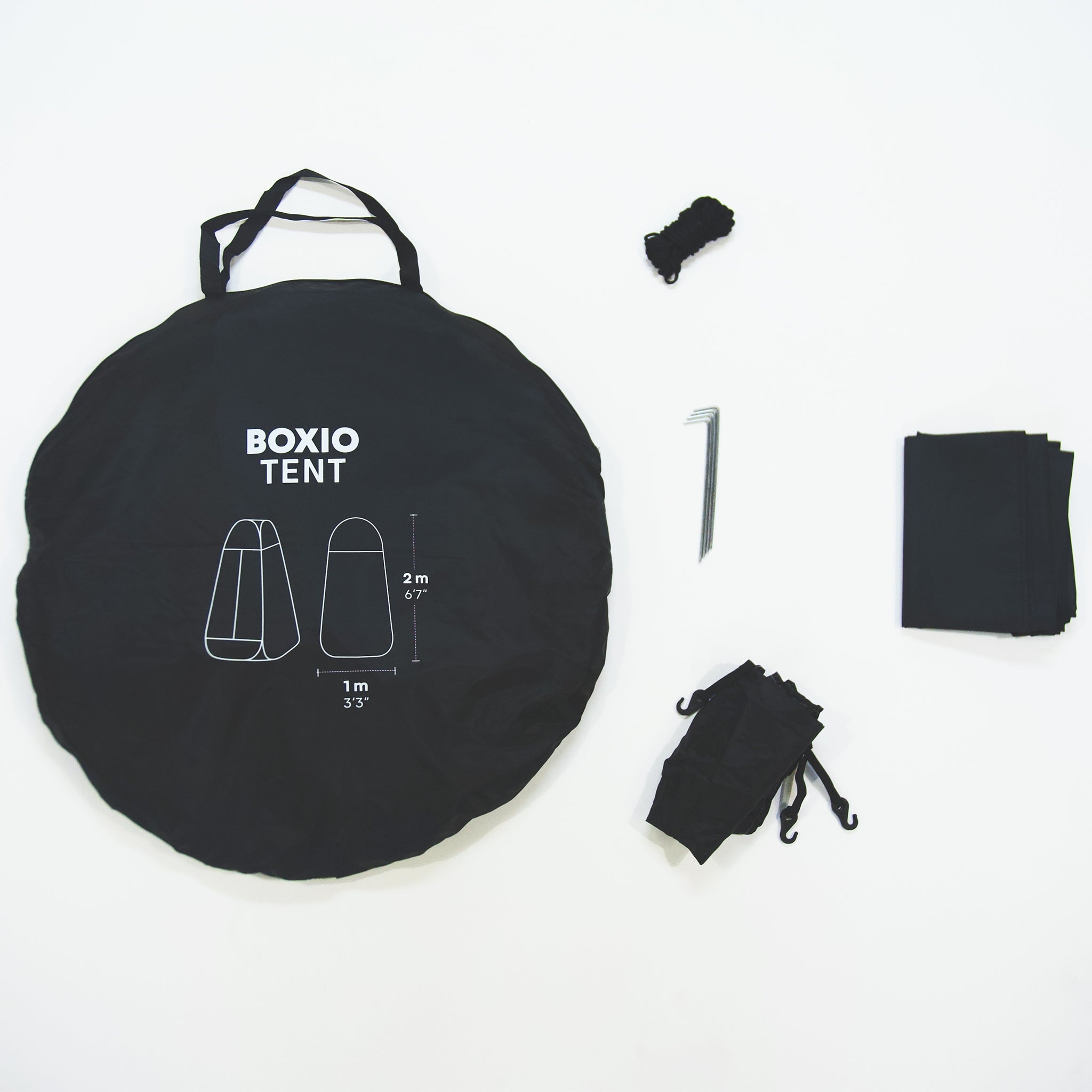 Pop-Up Shower and Toilet Tent