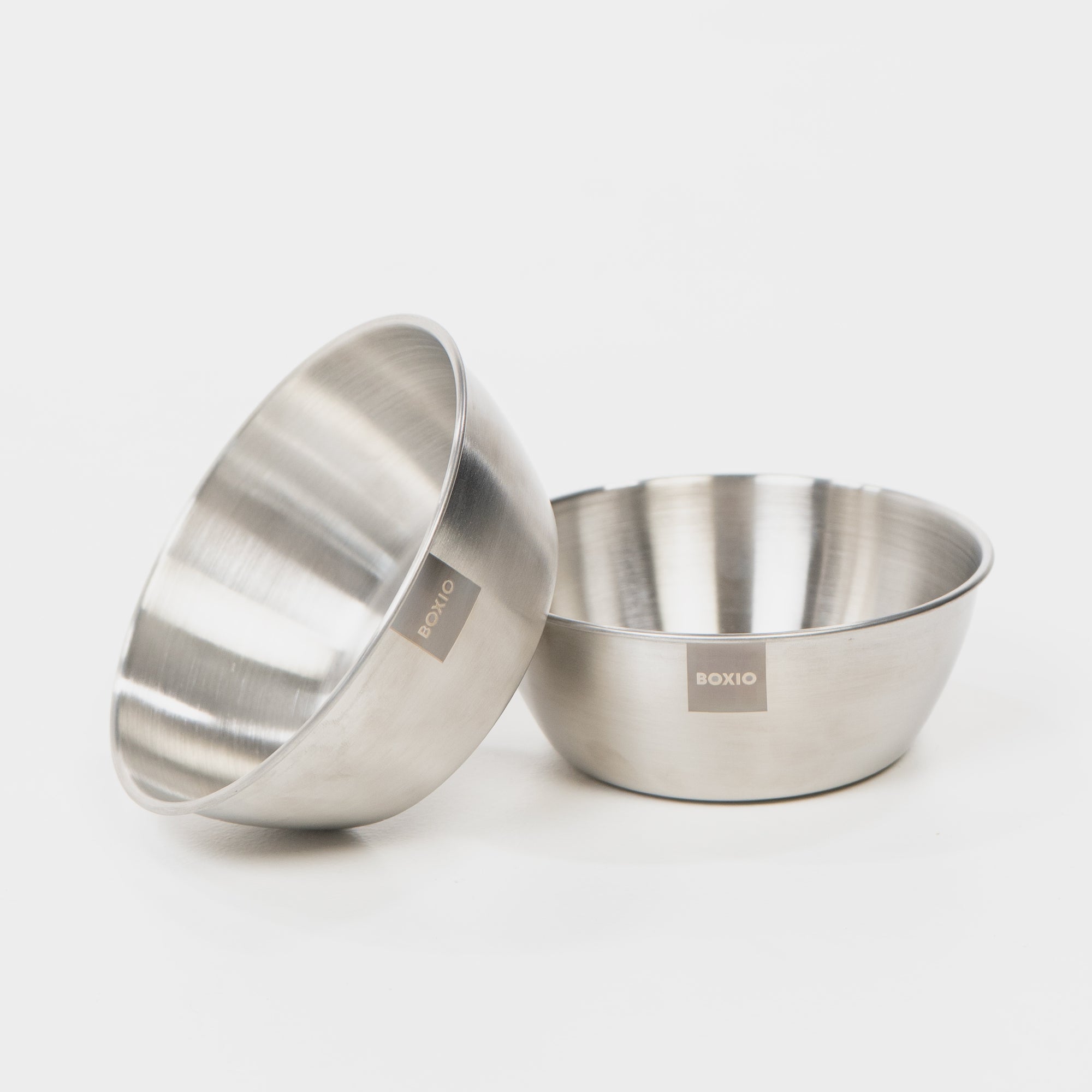 BOXIO BOWL I Stackable stainless steel bowls (set of 4)