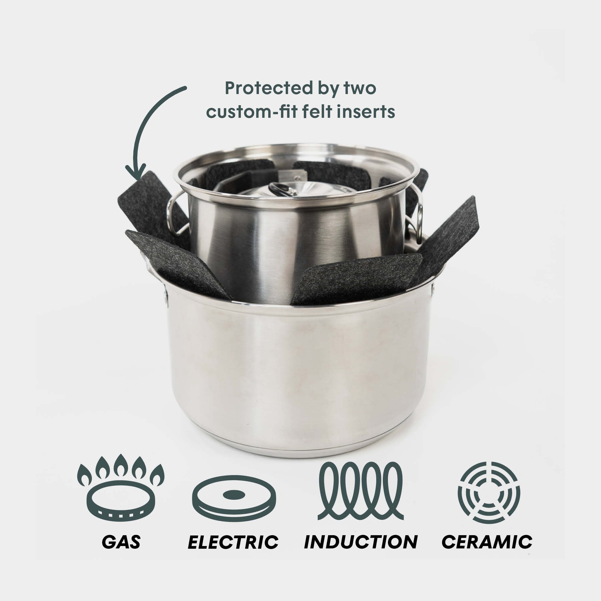 BOXIO COOK PLUS I Premium Camp Stove with Cookware
