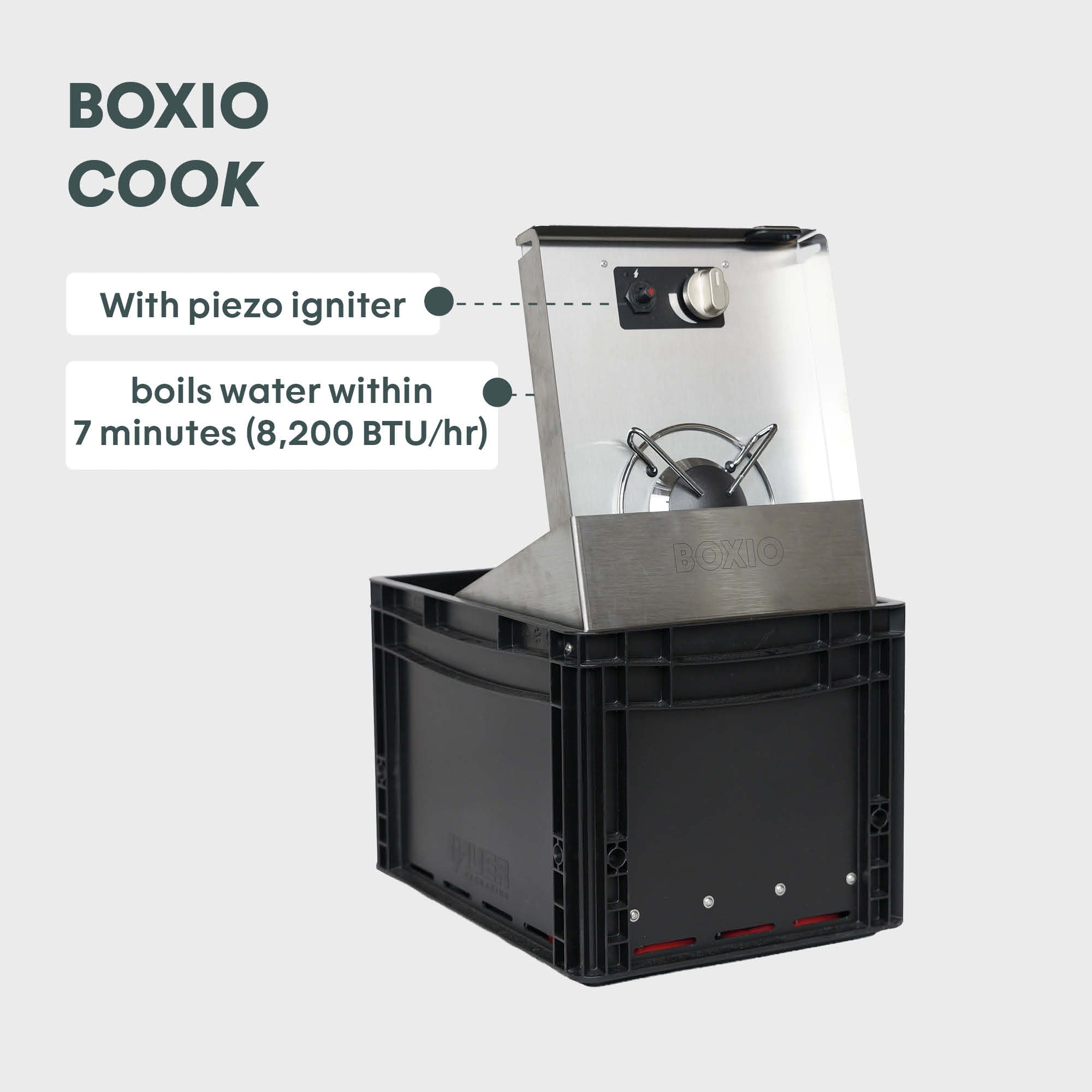BOXIO COOK I Premium Camp Stove