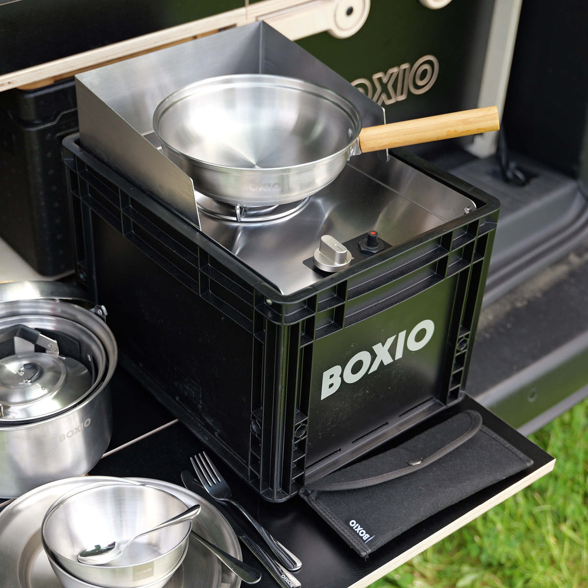 BOXIO KITCHEN PLUS I Premium Camping Kitchen
