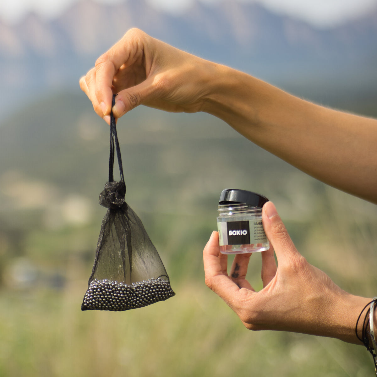 BOXIO WASH PLUS portable camping sink with accessories