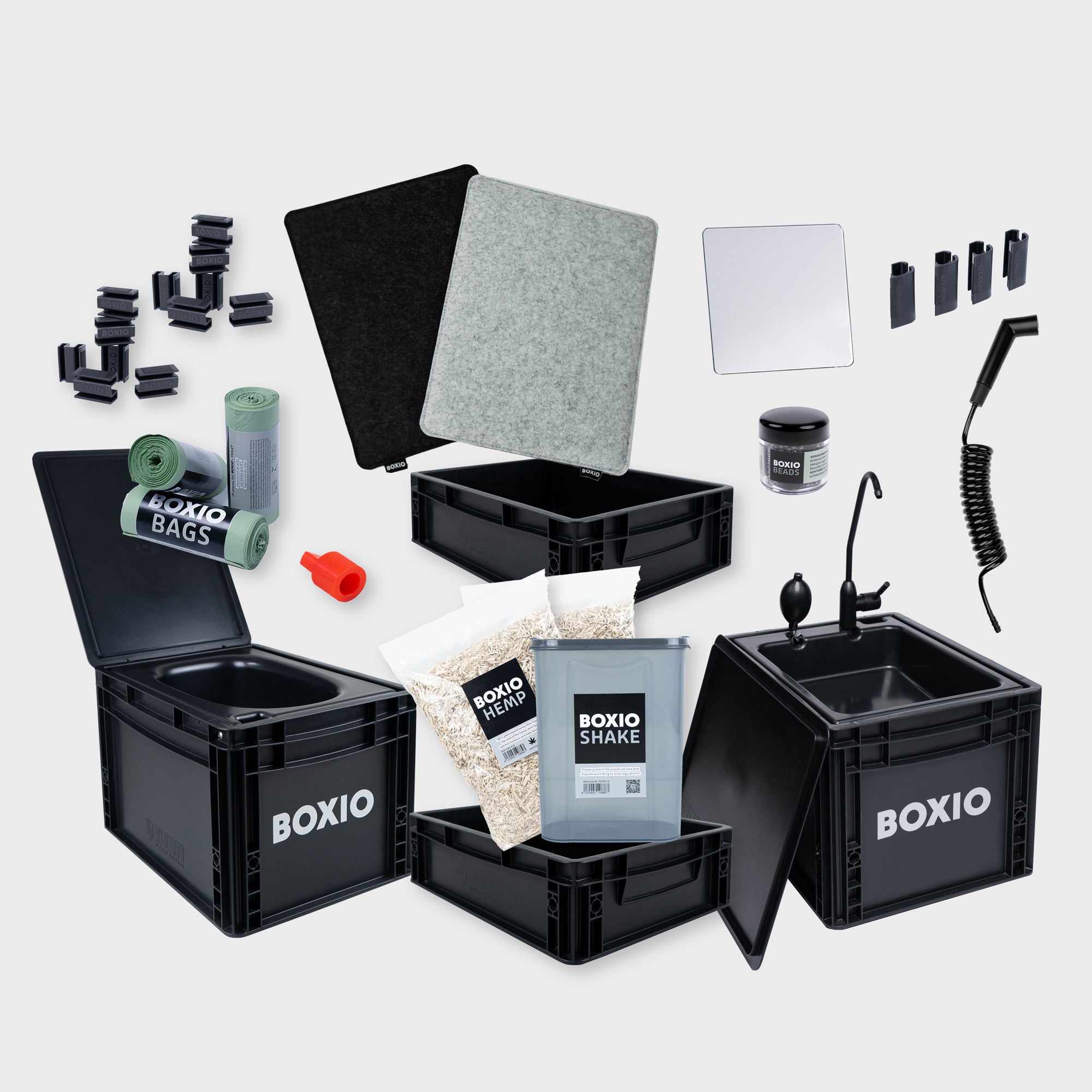 Composting Toilet and portable sink 